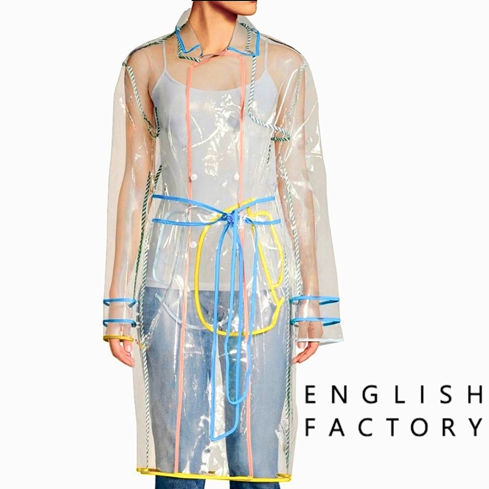 English Factory Clear Raincoat